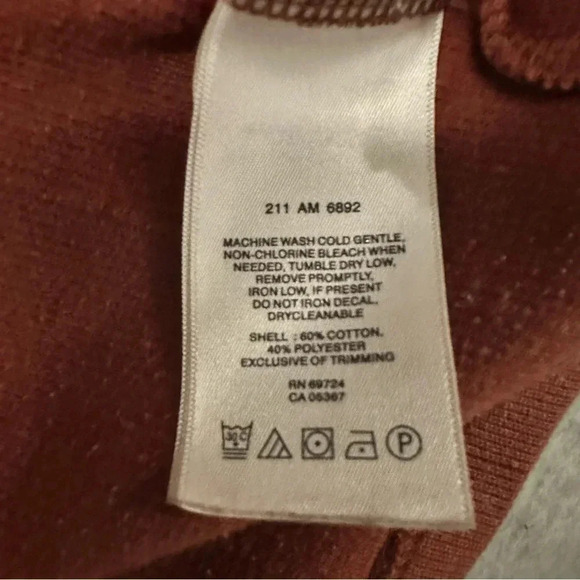 Columbia Men’s 1/4 zip sweater orange size L - Picture 6 of 6